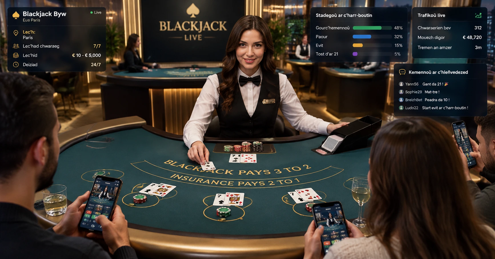 646ph Live Casino: Ur Platform klok evit Casino war al lec'hienn - image 2 646ph Live Casino: Ur Platform klok evit Casino war al lec'hienn - image 2